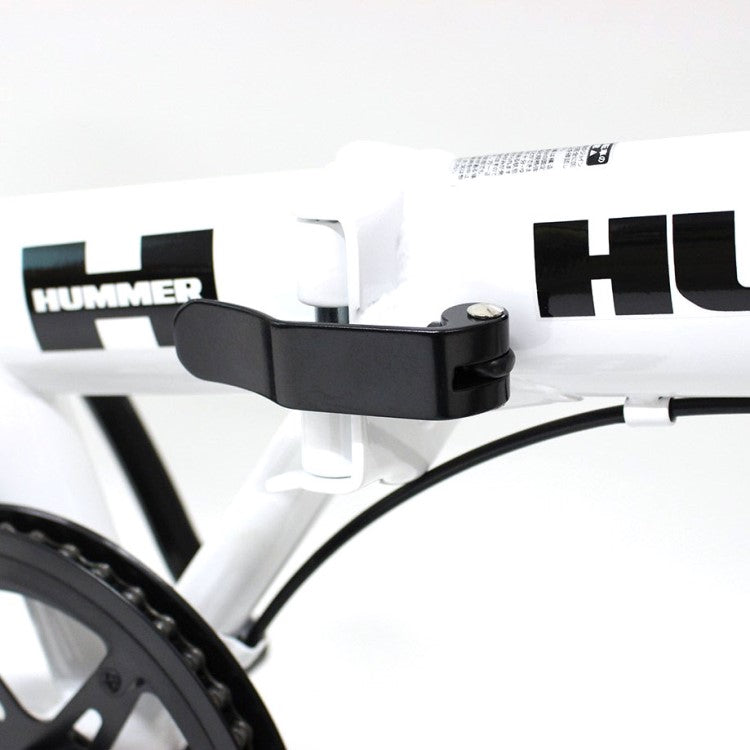 [折畳み自転車] HUMMER ハマー ノーパンク16インチ折畳自転車WH ホワイト MG-HM16N-WH 送料無料 (北海道・沖縄・離島別送料)