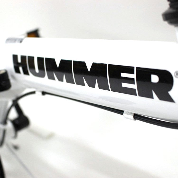 [折畳み自転車] HUMMER ハマー ノーパンク16インチ折畳自転車WH ホワイト MG-HM16N-WH 送料無料 (北海道・沖縄・離島別送料)