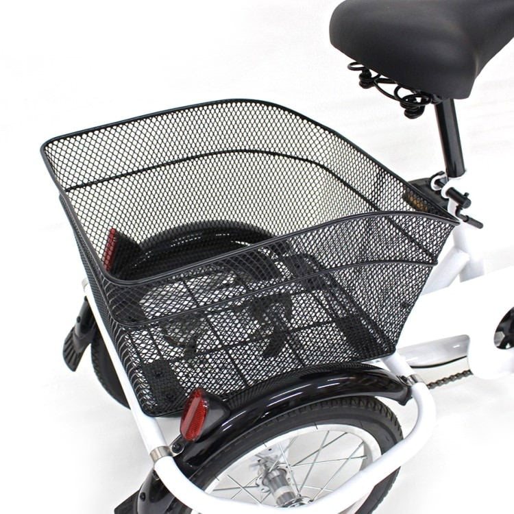 [三輪自転車] SWING CHARLIE ロータイプ三輪自転車L ホワイト 送料無料 (北海道・沖縄・離島別送料)