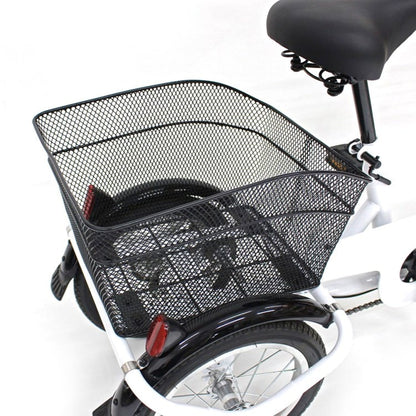 [三輪自転車] SWING CHARLIE ロータイプ三輪自転車L ホワイト 送料無料 (北海道・沖縄・離島別送料)