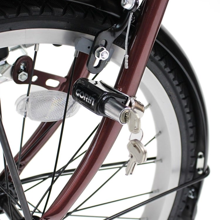 [三輪自転車] ACTIVE PLUS ノーパンク三輪自転車L ワインレッド 送料無料 (北海道・沖縄・離島別送料)