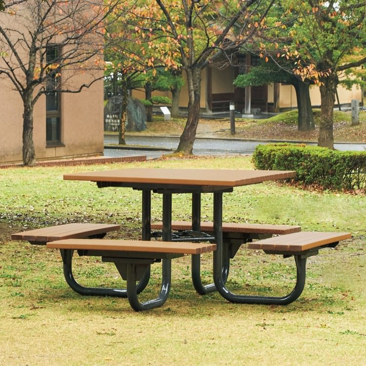 [法人限定] 再生木材テーブルベンチ RB-1608｜WOODY STYLE モリマーキンキ
