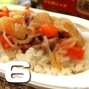 [販売終了] あつあつ防災ミリメシ(6箱入り)セット－かも肉じゃが