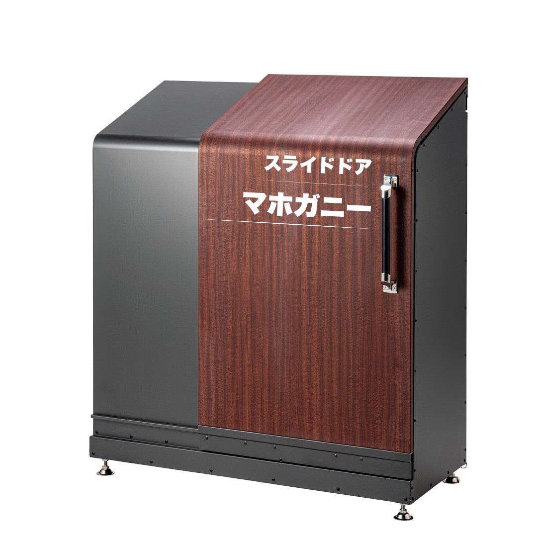 スライドダスポン ハイスリム スタンダードモデル 500L 黒ZAM® 12色｜ガーデン 高耐食メッキ鋼板 本体
