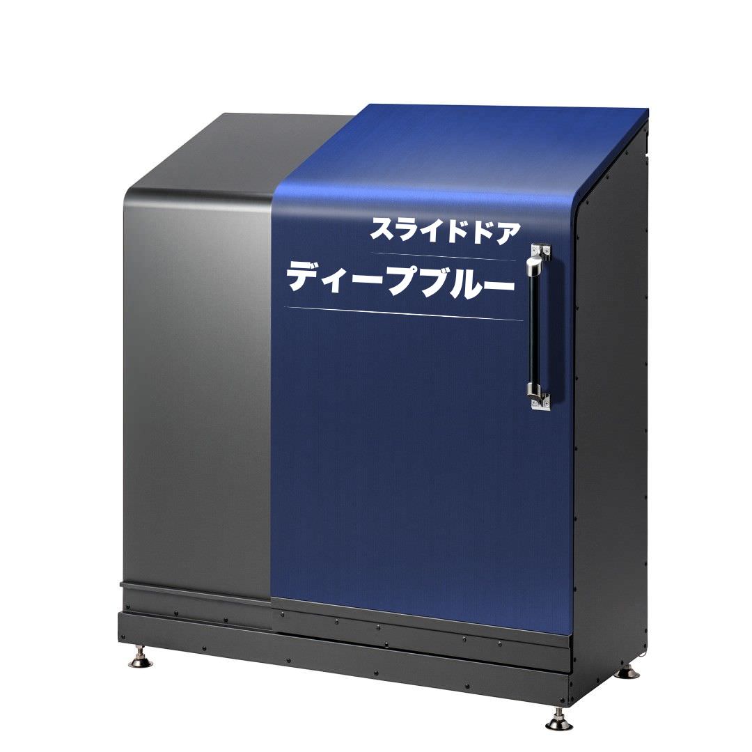 スライドダスポン ハイスリム スタンダードモデル 500L 黒ZAM® 12色｜ガーデン 高耐食メッキ鋼板 本体