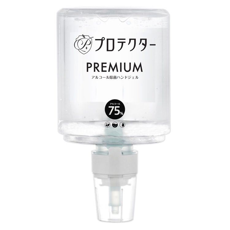 プロテクター アルコールハンドジェルEX 交換用カートリッジ1200ml 6個セット カートリッジのみ｜ジェルディスペンサー専用 カートリッジ 業務用 コロナ対策 感染症対策 除菌アイテム 本体は別売です 沖縄と離島配送不可 送料無料
