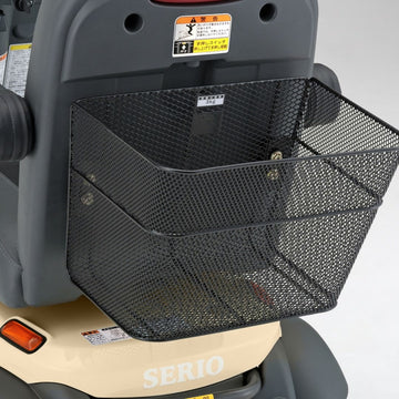 [電動カートオプション] Serio 遊歩スマイルアルファ用 リヤバスケット 00020‐000041 単品購入不可
