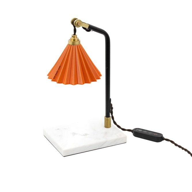 ORIGAMI LAMP CANDLE WARMER（オリガミランプ キャンドルウォーマー）｜gram eight（グラムエイト）のテーブルランプ 4段階調光 タイマー付き 15色