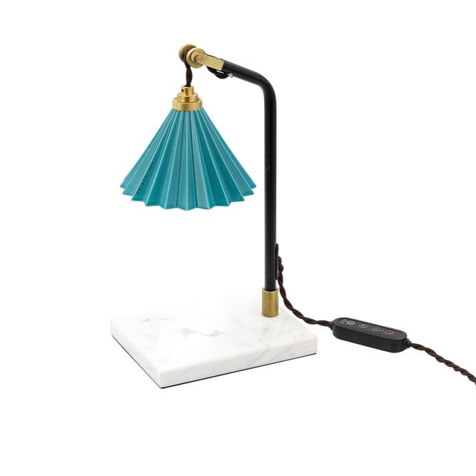 ORIGAMI LAMP CANDLE WARMER（オリガミランプ キャンドルウォーマー）｜gram eight（グラムエイト）のテーブルランプ 4段階調光 タイマー付き 15色