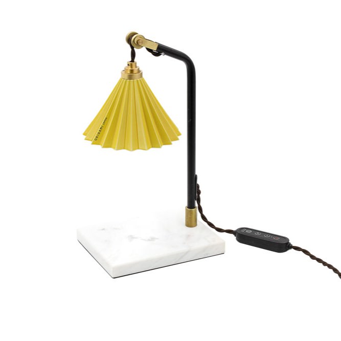 ORIGAMI LAMP CANDLE WARMER（オリガミランプ キャンドルウォーマー）｜gram eight（グラムエイト）のテーブルランプ 4段階調光 タイマー付き 15色