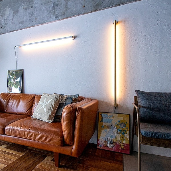 LED バーライト ネオマンクス かべ掛けタイプ ブラス｜gram eight（グラムエイト）の間接照明