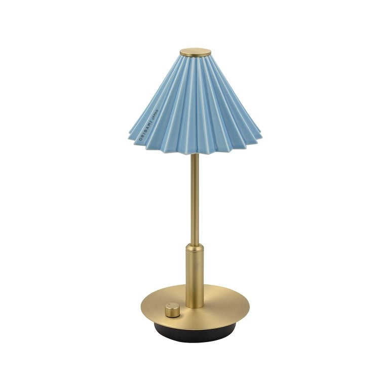 ORIGAMI LAMP PORTABLE（オリガミランプ ポータブル） 本体コッパー｜gram eight（グラムエイト）のテーブルランプ 充電式 15色