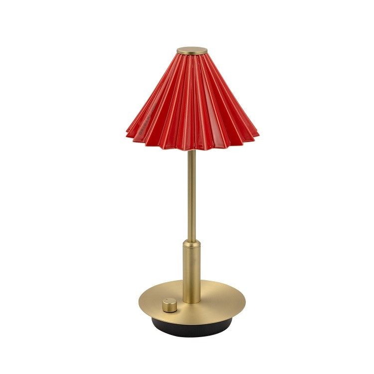 ORIGAMI LAMP PORTABLE（オリガミランプ ポータブル） 本体コッパー｜gram eight（グラムエイト）のテーブルランプ 充電式 15色