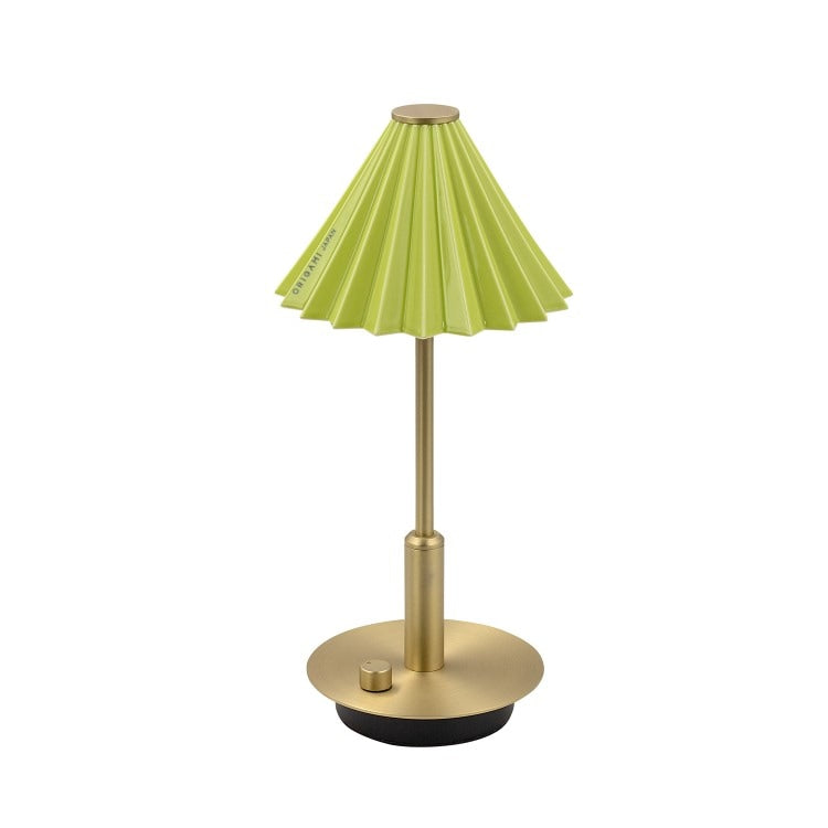 ORIGAMI LAMP PORTABLE（オリガミランプ ポータブル） 本体コッパー｜gram eight（グラムエイト）のテーブルランプ 充電式 15色