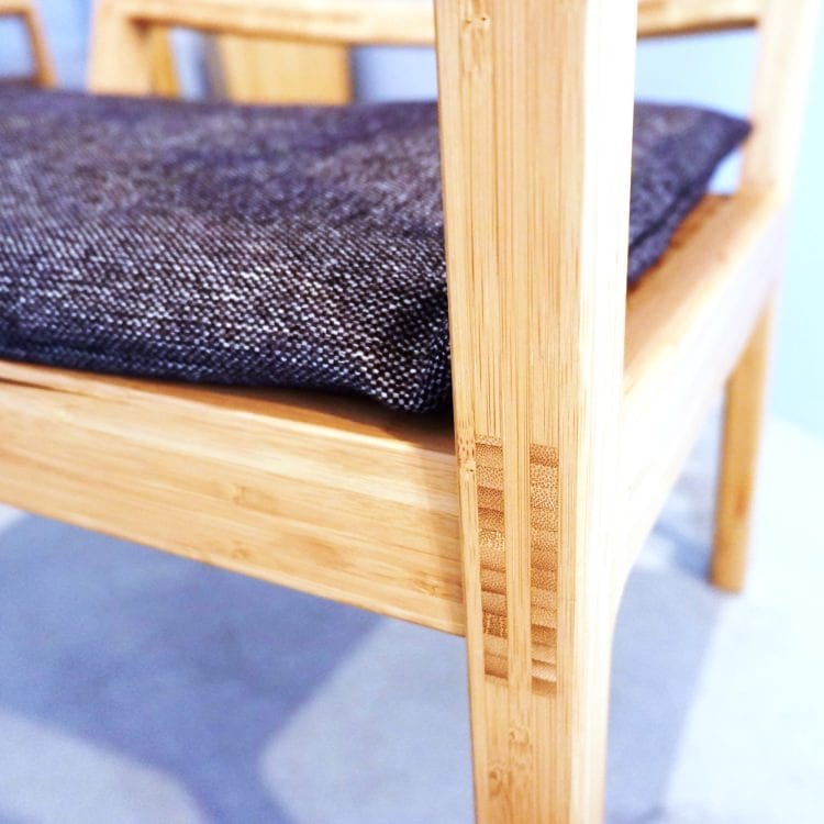 TEORI TENSION LOUNGE P-TL｜竹集成材のTENSION ラウンジチェア