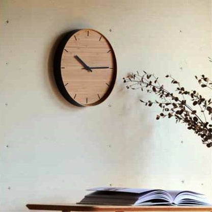 TEORI P-WC｜竹集成材で作ったウォールクロック