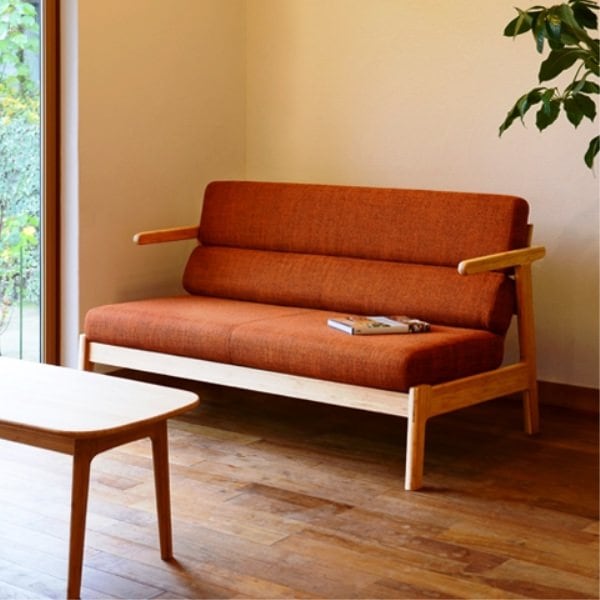 TEORI BRANCH SOFA 2P T-BS20｜竹集成材の2人掛け ブランチソファ