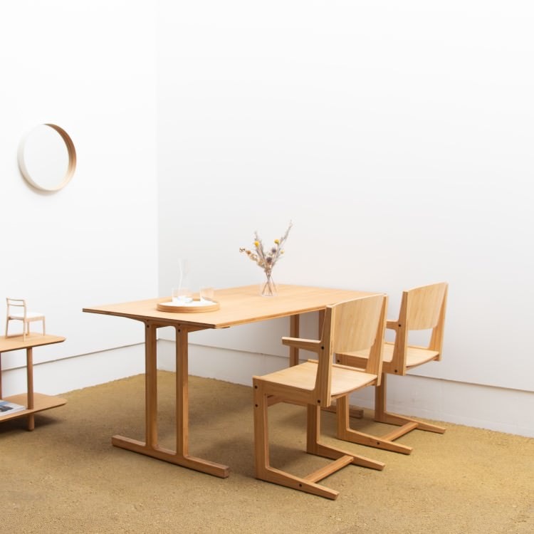 TEORI 5CHAIR T-FC｜竹集成材の5chair チェア