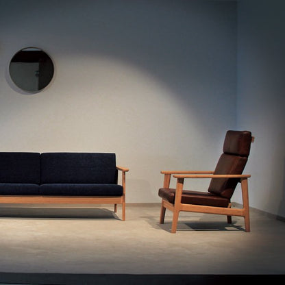 TEORI C SOFA RECLINING TC-SR1｜竹集成材のCリクライニングソファ