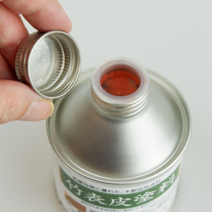 TEORI 竹表皮塗料(メンテナンスオイル) 茶 500ml [在庫有り]
