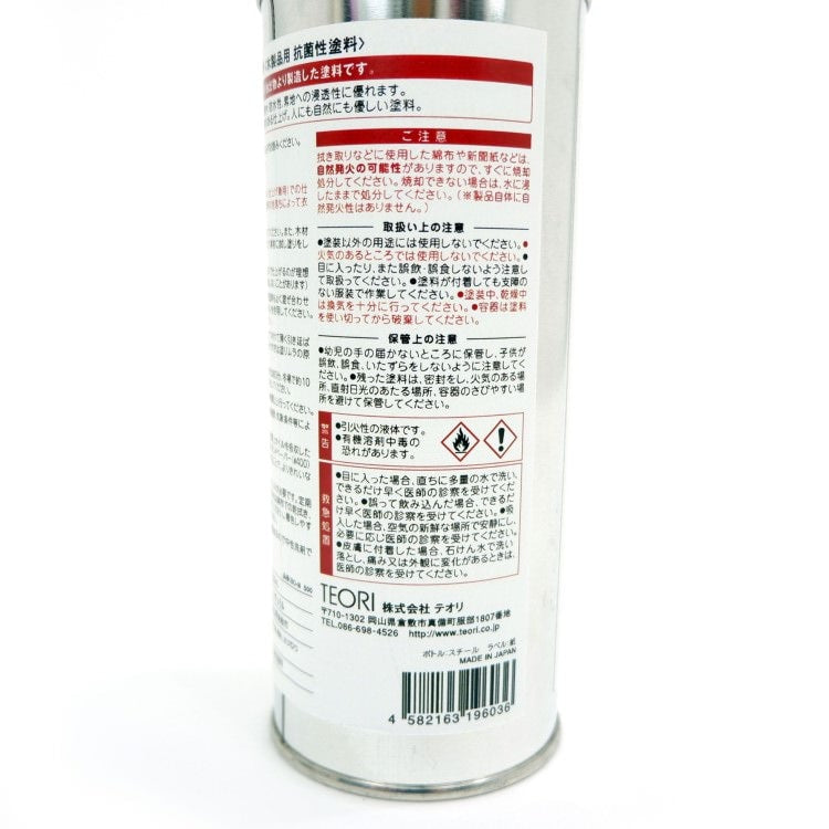 TEORI 竹表皮塗料(メンテナンスオイル) クリア 500ml [お取寄せ]