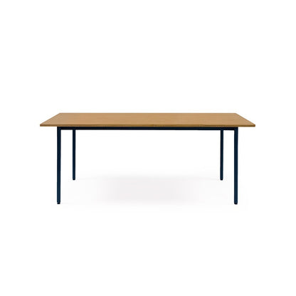 TEORI TD-TK1500｜竹集成材のTダイニングテーブル皮付き天板T-Dining Table W1500
