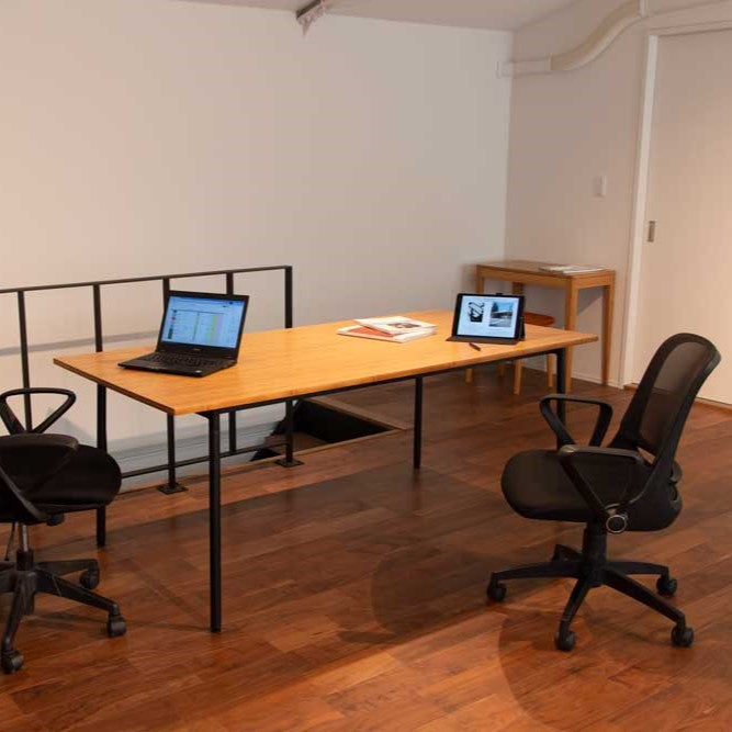 TEORI TD-TS1800｜竹集成材のTダイニングテーブル3層天板T-Dining Table W1800