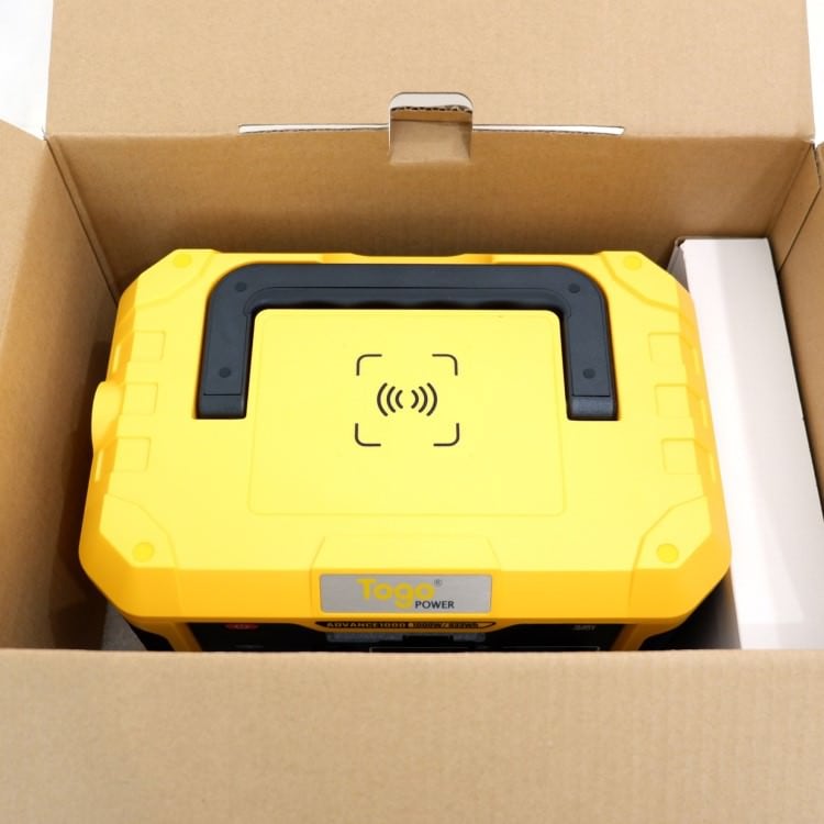 ポータブル電源 ポータブルバッテリー ADVANCE1000 TO GO POWER｜933Wh/1000W 超軽量＆大容量 高出力 BMS LED付き ハンディ コンパクト 停電対策 防災用に 災害時に 車中泊 アウトドア キャンプ [メーカー在庫あり]