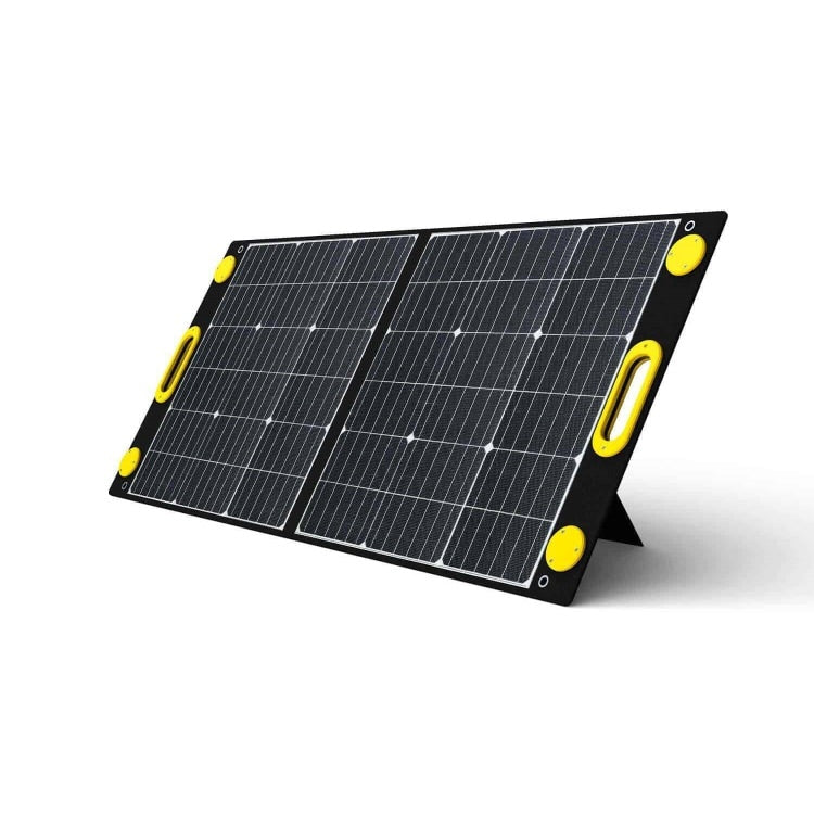 折り畳み式ソーラーパネル マグネットボタン付き 太陽光パネル TSP-100M TO GO POWER｜100W 簡単着脱 マグネット式 防災安全協会推奨 ハンディ コンパクト 防災用に 車中泊 アウトドア キャンプ