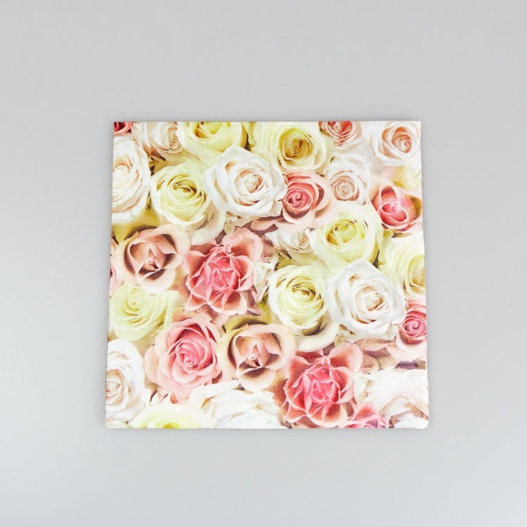 ランチナプキン(20枚入)33×33cm PAPER+DESIGN ローズ花束 PD200340