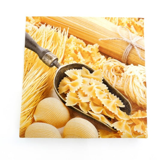 ランチナプキン(20枚入)33×33cm PAPER+DESIGN パスタ PD21820 [在庫有り]