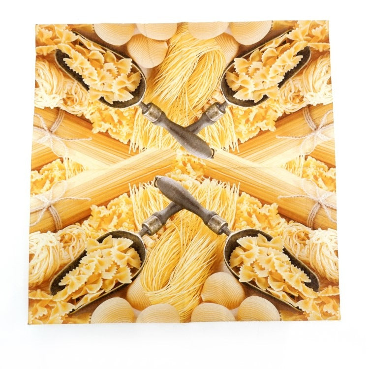 ランチナプキン(20枚入)33×33cm PAPER+DESIGN パスタ PD21820 [在庫有り]