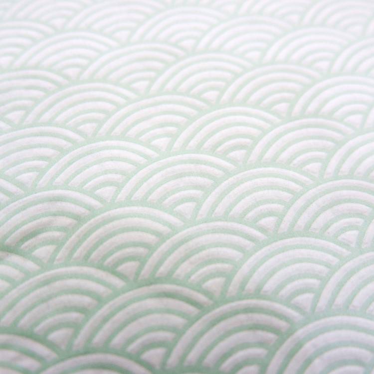 ランチナプキン(16枚入)33×33cm PAPER+DESIGN ブルー 青海波 日本伝統柄 PD24080 [在庫有り]