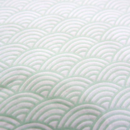 ランチナプキン(16枚入)33×33cm PAPER+DESIGN ブルー 青海波 日本伝統柄 PD24080 [在庫有り]