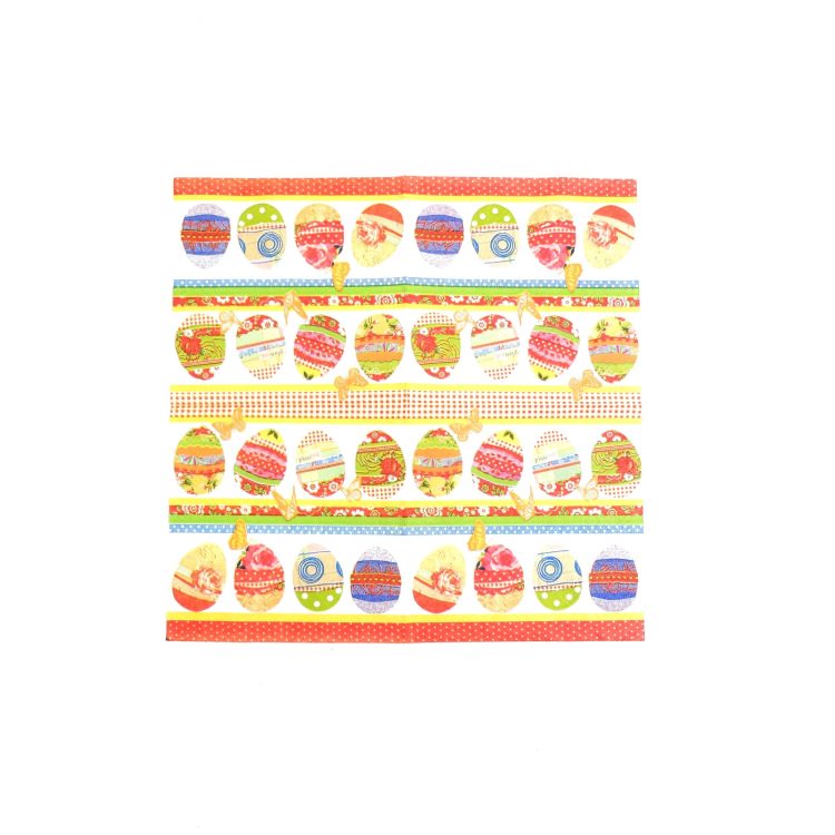 カクテルナプキン(20枚入)25x25cm PAPER+DESIGN カラフル エッグ CN0623 [在庫有り]