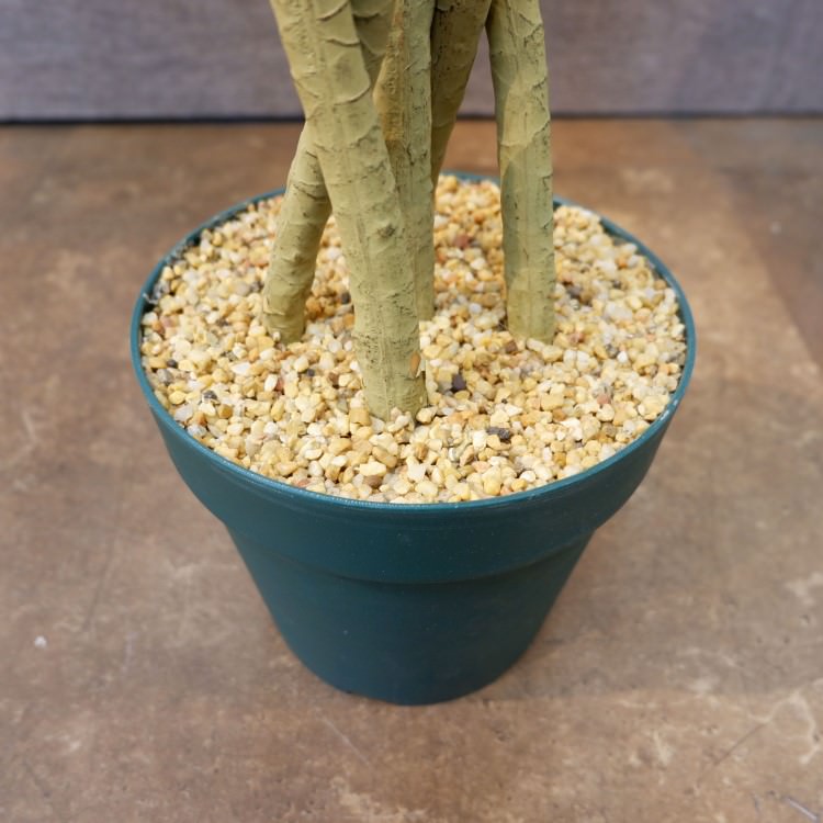 ユッカポット114cm｜F4186 アーティフィシャルグリーン 人工観葉植物 人工樹木 簡易鉢付きグリーン