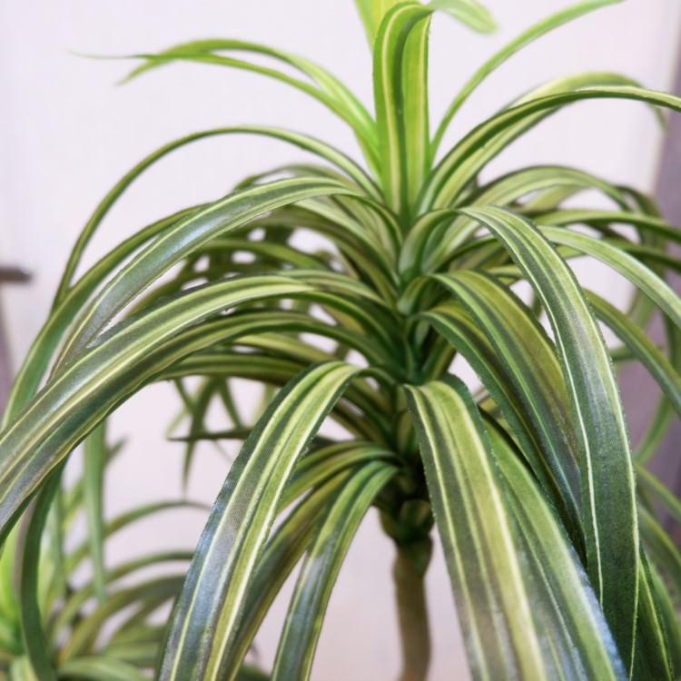 ユッカポット114cm｜F4186 アーティフィシャルグリーン 人工観葉植物 人工樹木 簡易鉢付きグリーン