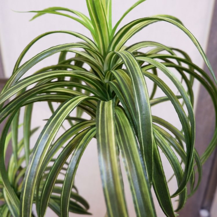 ユッカポット114cm｜F4186 アーティフィシャルグリーン 人工観葉植物 人工樹木 簡易鉢付きグリーン
