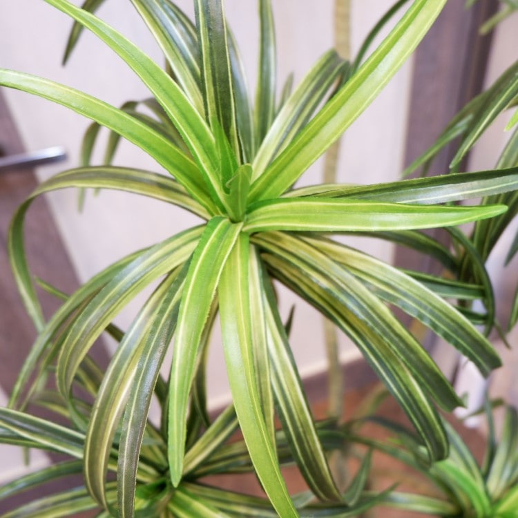 ユッカポット156cm｜F4187 アーティフィシャルグリーン 人工観葉植物 人工樹木 簡易鉢付きグリーン