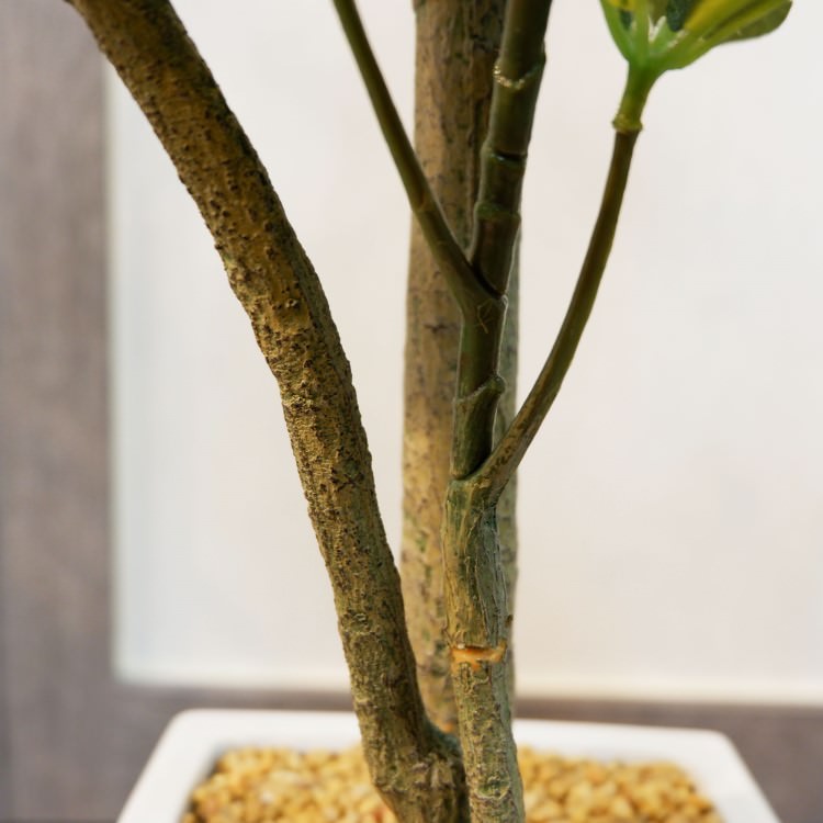 カポックポット130cm｜F5019 アーティフィシャルグリーン 人工観葉植物 人工樹木 簡易鉢付きグリーン