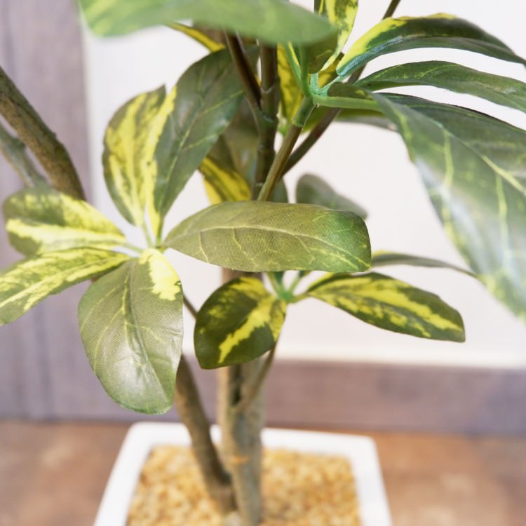 カポックポット130cm｜F5019 アーティフィシャルグリーン 人工観葉植物 人工樹木 簡易鉢付きグリーン