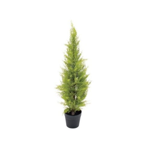 ゴールドクレストポット(S)90cm｜FD3167 アーティフィシャルグリーン 人工観葉植物 人工樹木 簡易鉢付きグリーン