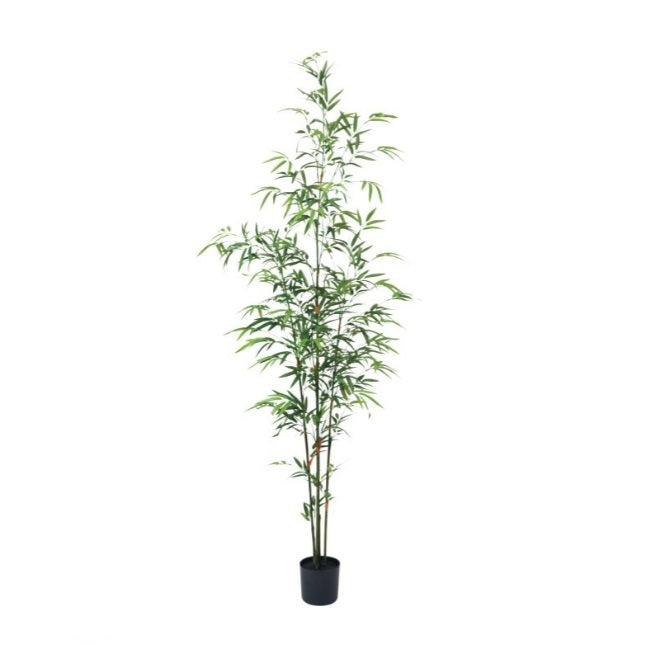 バンブーポット152cm｜FD3626 アーティフィシャルグリーン 人工観葉植物 人工樹木 簡易鉢付きグリーン