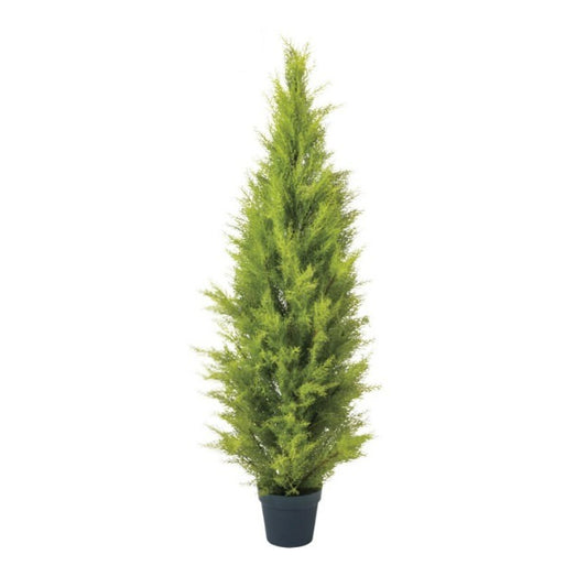 ゴールドクレストポット(L)150cm｜FD3704 アーティフィシャルグリーン 人工観葉植物 人工樹木 簡易鉢付きグリーン
