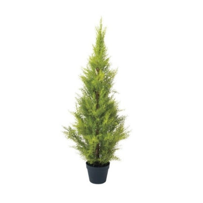 ゴールドクレストポット(M)120cm｜FD3705 アーティフィシャルグリーン 人工観葉植物 人工樹木 簡易鉢付きグリーン