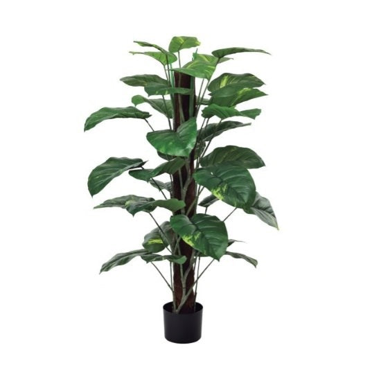 ポトスヘゴポット122cm｜FD4038 アーティフィシャルグリーン 人工観葉植物 人工樹木 簡易鉢付きグリーン