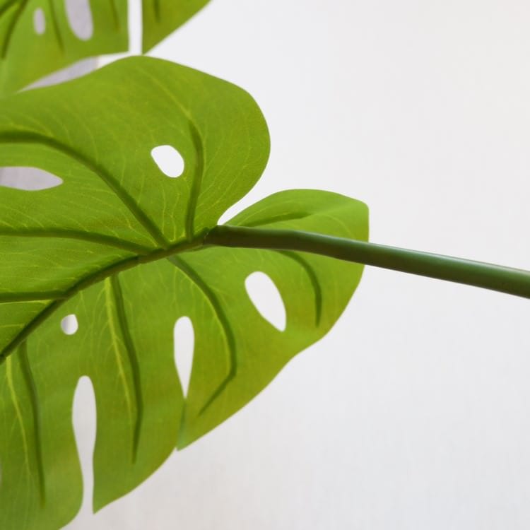 ツイストモンステラポット152cm｜P4820 アーティフィシャルグリーン 人工観葉植物 人工樹木 簡易鉢付きグリーン