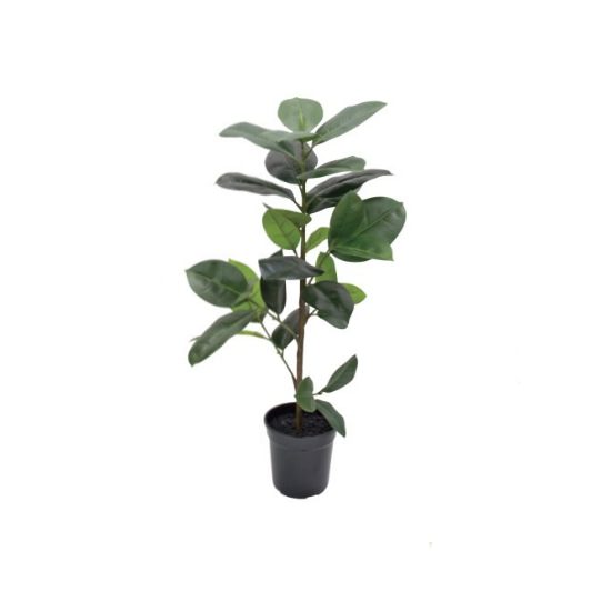 ラバーポット95cm｜P4858 アーティフィシャルグリーン 人工観葉植物 人工樹木 簡易鉢付きグリーン