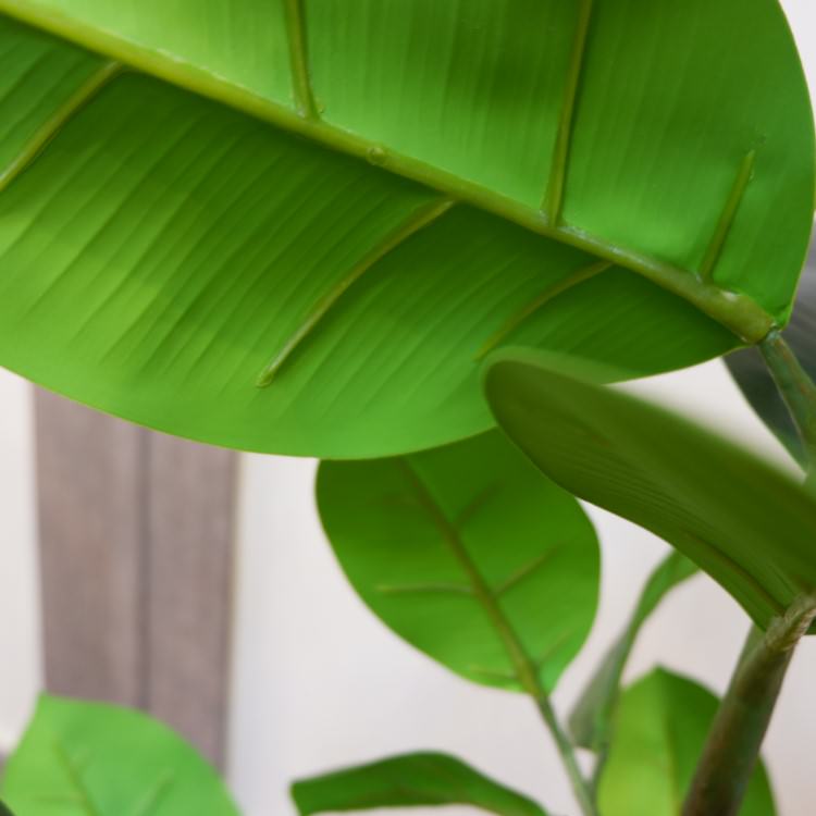 ラバーポット95cm｜P4858 アーティフィシャルグリーン 人工観葉植物 人工樹木 簡易鉢付きグリーン