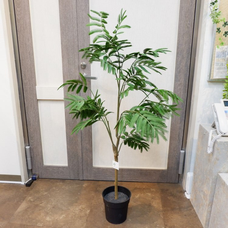 エバーフレッシュポット127cm｜VR22001 アーティフィシャルグリーン 人工観葉植物 人工樹木 簡易鉢付きグリーン